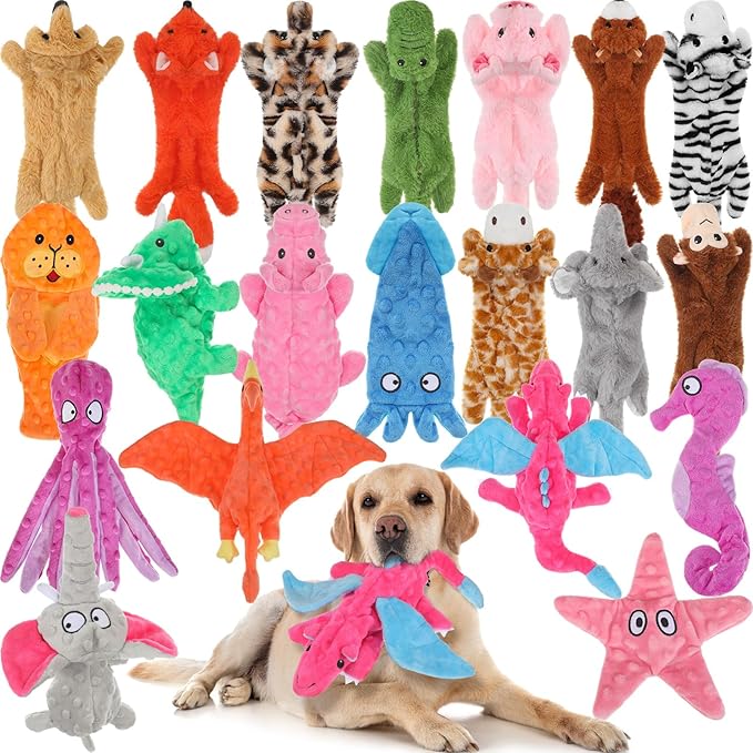 🎁 20-In-1 Dog Toy Set for All Sizes!