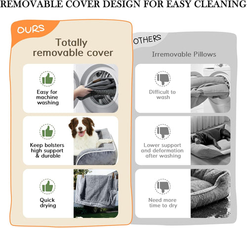 Large Waterproof Orthopedic Dog Couch