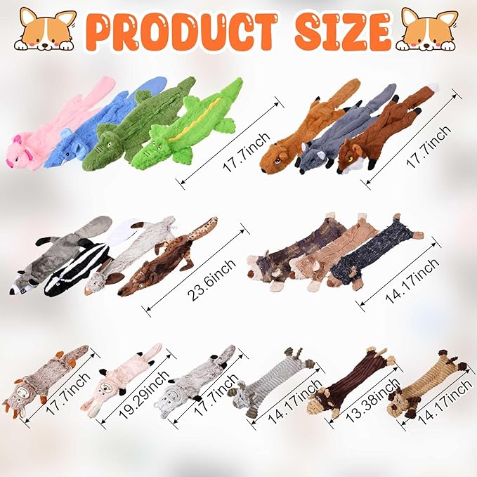 🎁 20-In-1 Dog Toy Set for All Sizes!