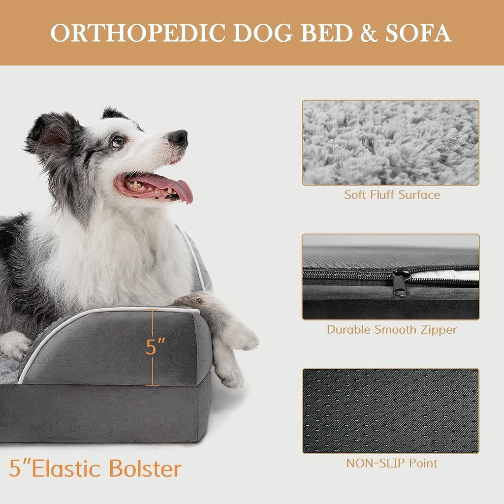 Large Waterproof Orthopedic Dog Couch