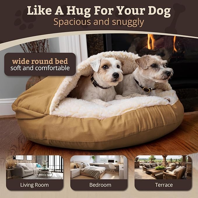 🏠 “Safe, Snug & Soothing — A Cave Made for Comfort!”